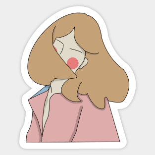 Lady Sticker